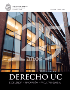 Revista Derecho UC 2013 - Facultad de Derecho