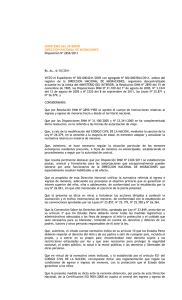disposición Nº 2656/2011 - Colegio de Escribanos del Chaco