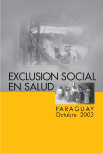 Estudio nacional de exclusión en salud en Paraguay