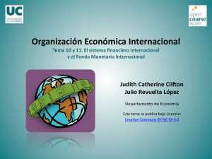 Organización Económica Internacional. Práctica