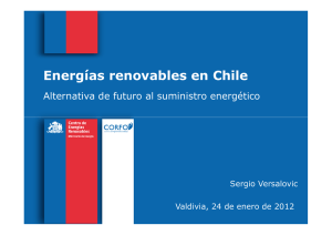 Energías renovables en Chile