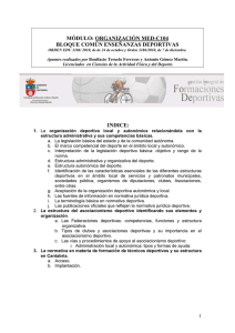 APUNTES ORGANIZACIÓN MED C 104 1 enero