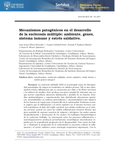 Mecanismos patogénicos en el desarrollo de la esclerosis múltiple