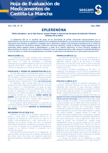 Eplerenone - Servicio de Salud de Castilla