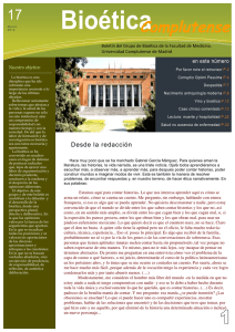 Bioética Complutense nº17 (Marzo 2014)