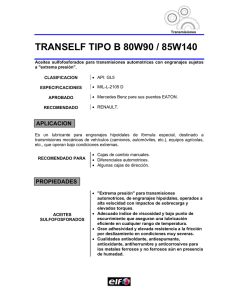 TRANSELF TIPO B 80W90 / 85W140