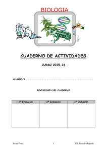 cuaderno de actividades - Aula Virtual oposicionesbiologia.com