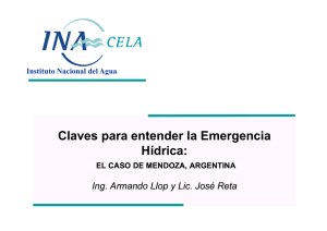 INA y Don Bosco- Vitivinicultura y emergencia hídrica.