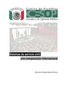 Sistemas de Servicio Civil: Una Comparacion Internacional