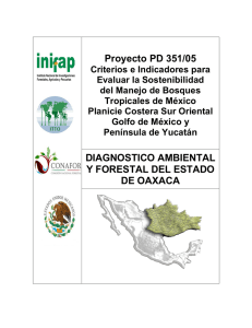 Principios para la evaluación del manejo forestal en Oaxaca