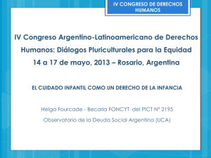 Diapositiva 1 - Universidad Católica Argentina