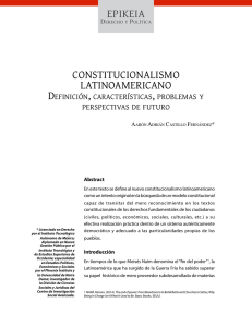EPIKEIA CONSTITUCIONALISMO LATINOAMERICANO