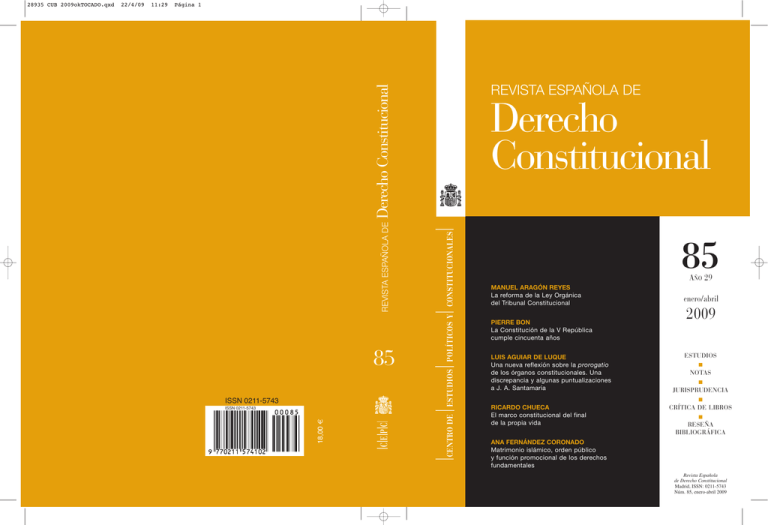 Derecho Constitucional