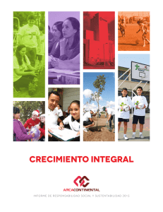 Informe Responsabilidad Social 2015