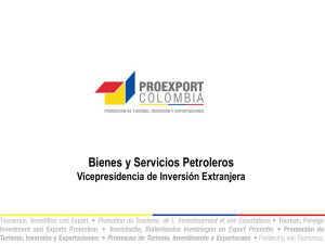 Presentación Sector Bienes y Servicios Petroleros