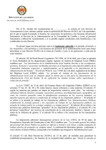 INFORME(185 kB.) - Diputación de Valladolid