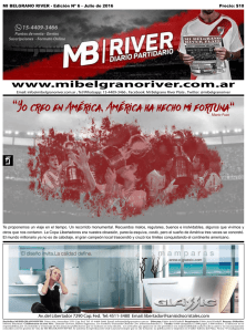 Edición de julio - Mi Belgrano River