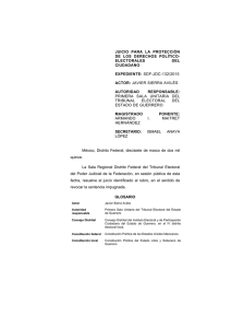 SDF-JDC-132/2015 - Tribunal Electoral del Poder Judicial de la