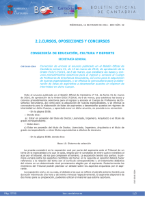 Corrección de errores - Boletín Oficial de Cantabria