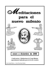 Meditaciones para el Nuevo Milenio