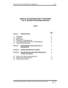 manual de organización y funciones de la oficina de