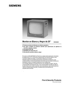 Monitor en Blanco y Negro de 20” CMCB2020