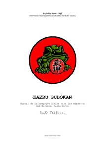 Bujinkan Kaeru Dojo - Manual de introducción para internet
