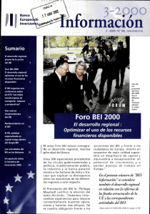 BEI Informaciones 3-2000 (n°106)