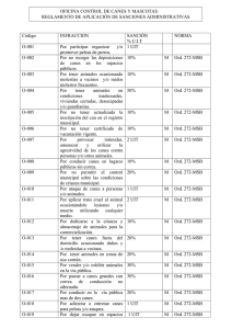 Reglamento de Aplicación de Sanciones Administrativas