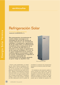 Refrigeración Solar