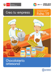 Ficha 19 Chocolatería artesanal