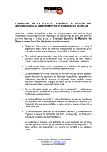 Comunicado de la SEMED - Federación Española de Medicina del