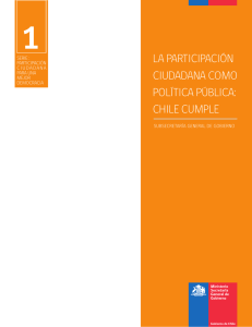 la participación ciudadana como política pública
