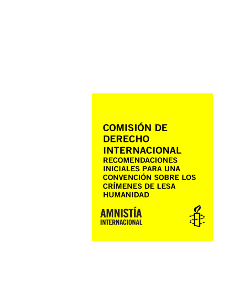 COMISIÓN DE DERECHO INTERNACIONAL