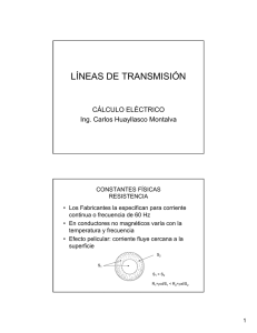 LÍNEAS DE TRANSMISIÓN