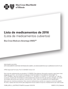 Lista de medicamentos de 2016 - Blue Cross and Blue Shield of