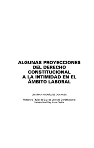 Algunas Proyecciones del Derecho Constitucional a la - e