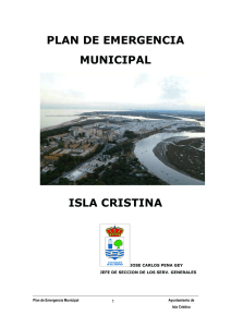 plan de emergencia municipal isla cristina