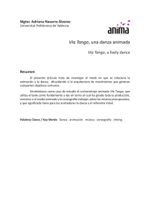 V&iacute;a Tango, una danza animada - ANIMA