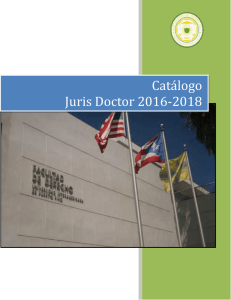 Catálogo Juris Doctor 2016-2018