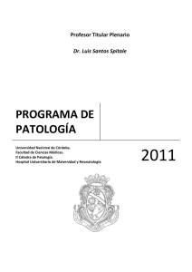 programa - humn - Universidad Nacional de Córdoba