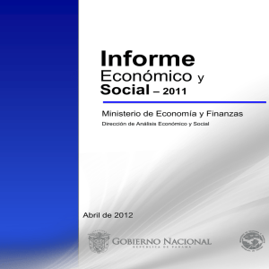 Informe - Ministerio de Economía y Finanzas