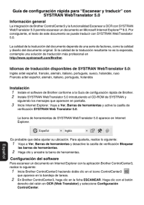 con SYSTRAN WebTranslator 5.0