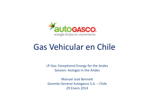 Gas vehicular en Chile