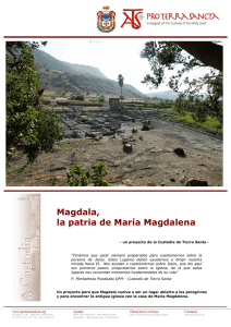 Magdala, la patria de María Magdalena