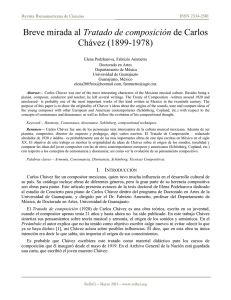 Breve mirada al Tratado de composición de Carlos Chávez