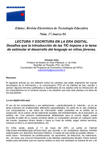 lectura y escritura en la era digital