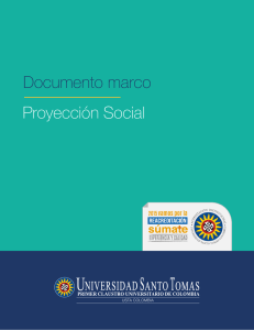 Proyección Social - Universidad Santo Tomás