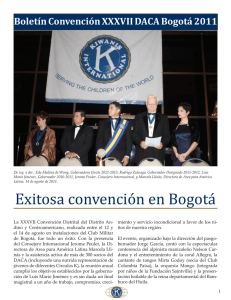 Exitosa convención en Bogotá - Distrito Andino y Centroamericano