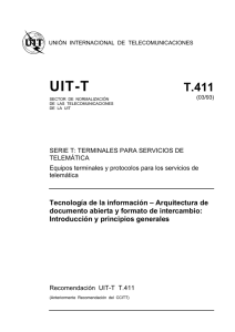 UIT-T Rec. T.411
